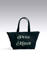 Load and play video in Gallery viewer, Peace Maker Tote Bag
